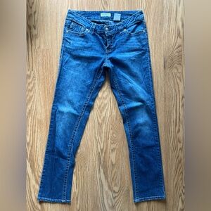 Y2K Paris Blues Bootcut Jeans Size 13 Low Rise Medium Blue Stretch Vintage 2000